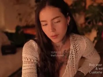 Freechat effylowell_ on Chaturbate