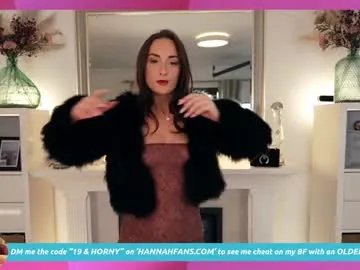 Freechat hannahjames710 on Chaturbate